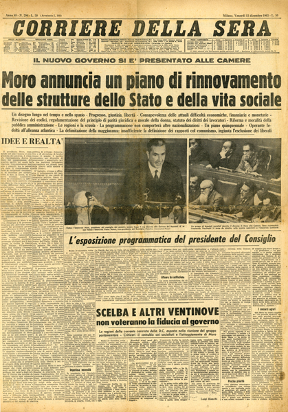 Corriere della sera, 13 dicembre 1963