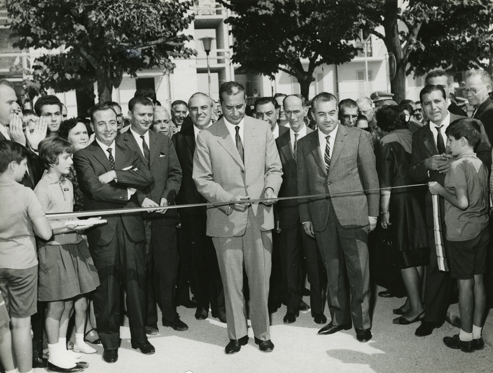 Cerimonia inaugurale del parco Giovanni Scianatico